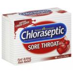 CHLORASEPTIC LOZ 18 CT CHERRY