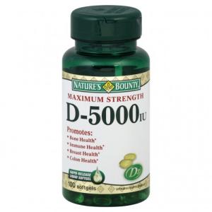 N/B VIT D 5000 IU 150CT SOFTGEL