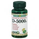 N/B VIT D 5000 IU 150CT SOFTGEL