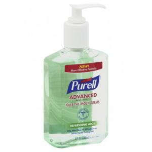 PURELL HND SANIT 8OZ ALOE PUMP