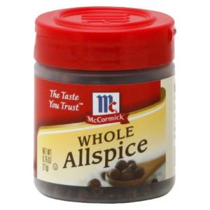 MCCORMICK ALLSPICE WHOLE .75 OZ