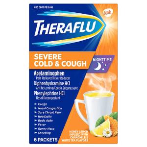 THERAFLU PWDR NT SVR CGH/CLD6CT