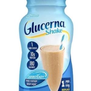 GLUCERNA VANILLA SHAKE 8OZ 6PK