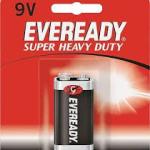 EVEREADY HVY DTY 9V CASE/18 PC
