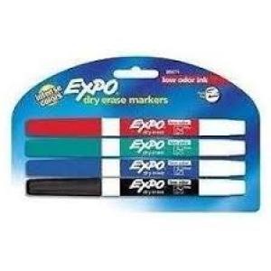 EXPO FINE 4 MARKERS ASST