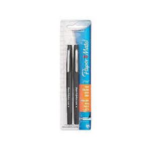 FLAIR FELT TIP 2PCK BLCK MARKER