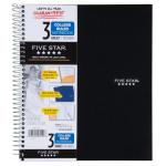 MEAD 5 STAR 3 SUBJ NOTEBOOK 150